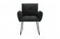 Preview: Stuhl in moderner Bouclé Optik